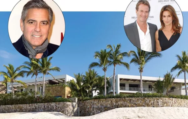 الذوق الرفيع في منزلي Cindy Crawford وGeorge Clooney المتجاورين