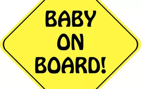 أشكال مبتكرة من علامة Baby on Board