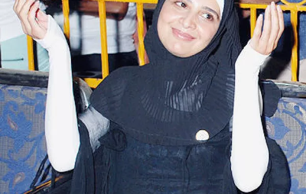 حنان ترك على رأس وفد الإغاثة الإسلامية بغزة