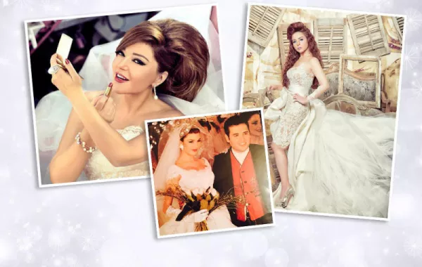 بين جلسات التصوير وعروض الأزياء نجمات بفساتين الزفاف!