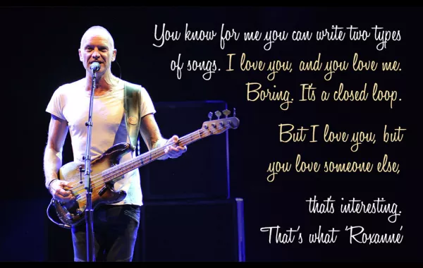 STING ON SAILING A SHIP OF CHILDHOOD MEMORIES