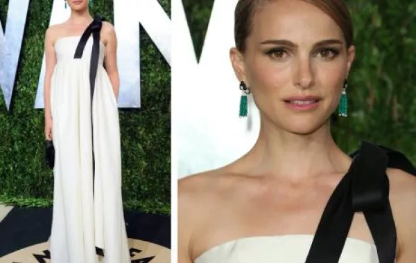 فستان ناتالي بورتمان يطلق الشائعات حولها