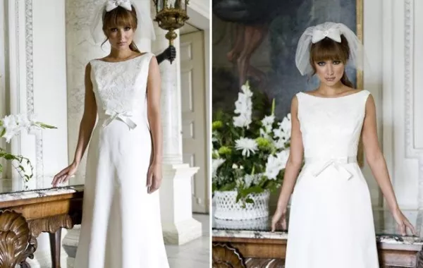 عروس الخمسينات: أنوثة طاغية في بساطة فساتين الزفاف!