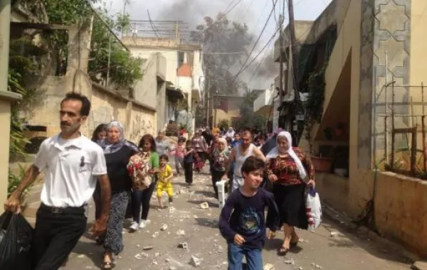 بالصور.. انفجار سيّارة مفخّخة في لوكيشن "منبر الموتى"