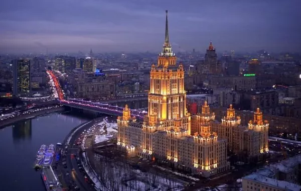 معالم "موسكو"من الجو