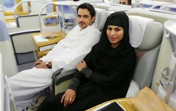 نجمة بوليوود veena malik تعتزل التمثيل بعد تأديتها العمرة
