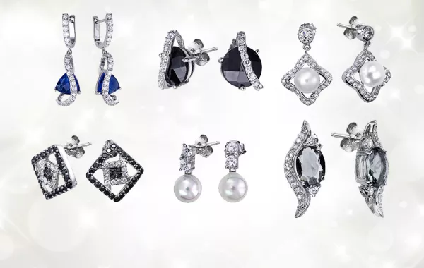 اختاري أقراط زفافك من الألماس