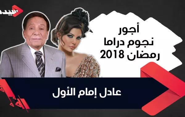 أجور نجوم دراما رمضان 2018 .. عادل إمام الأول