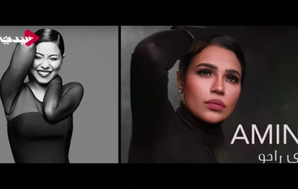 أمينة رداً على تقليدها لبوستر شيرين عبد الوهاب " هو أنا أطول"
