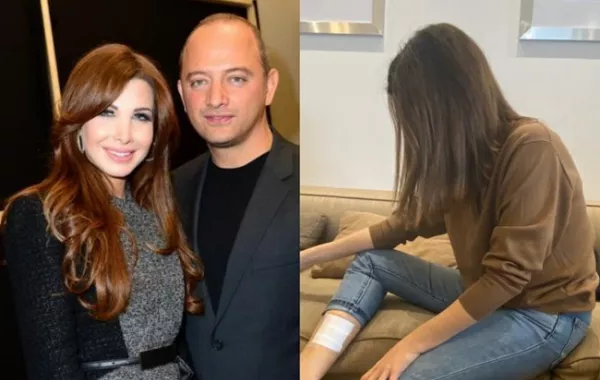 نانسي عجرم مصدومة ومصابة وزوجها موقوف والنجوم يدعمونها