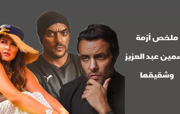 ملخص أزمة ياسمين عبد العزيز وشقيقها