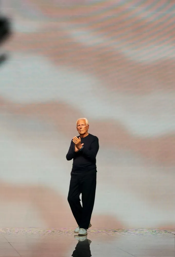 جيورجيو أرماني Giorgio Armani- مصدر الصورة Launchmetrics/Spotlight ©