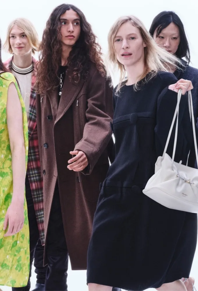 حملة برادا Prada خريف وشتاء 2025- 2026- الصورة من العلامة