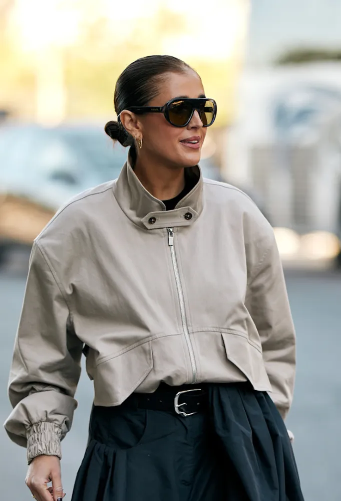 طريقة تنسيق السروال الأسود -الصورة من Launchmetrics/Spotlight ©