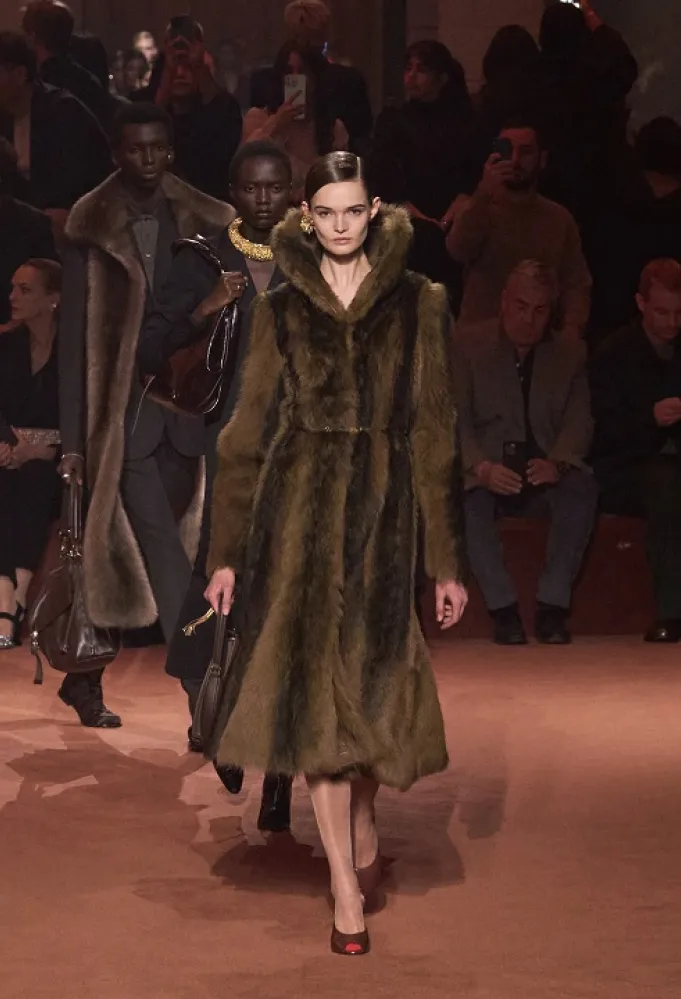 من مجموعة فندي Fendi شتاء 2025 - 2026 -الصورة من Launchmetrics/Spotlight ©