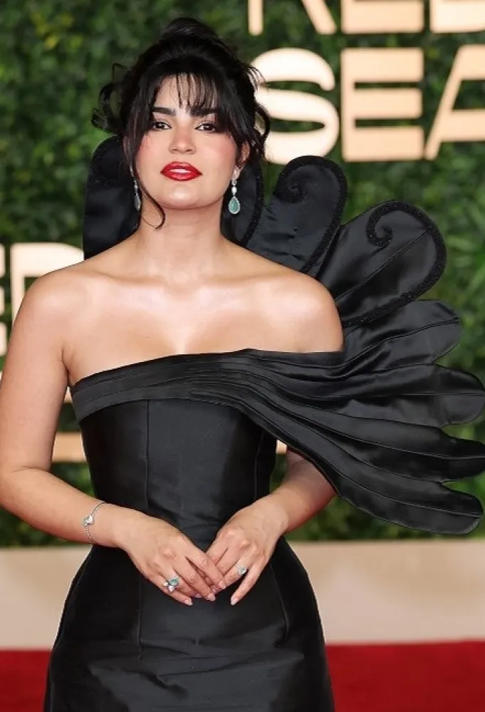 ميلا الزهراني في مهرجان البحر الأحمر السينمائي 2024- (مصدر الصورة Daniele Venturelli/Getty Images for The Red Sea International Film Festival)