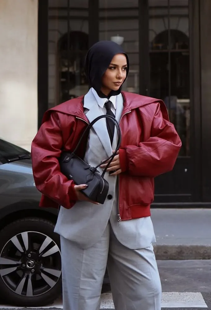 مدونة الموضة سهى طه -الصورة من حسابها على إنستغرام