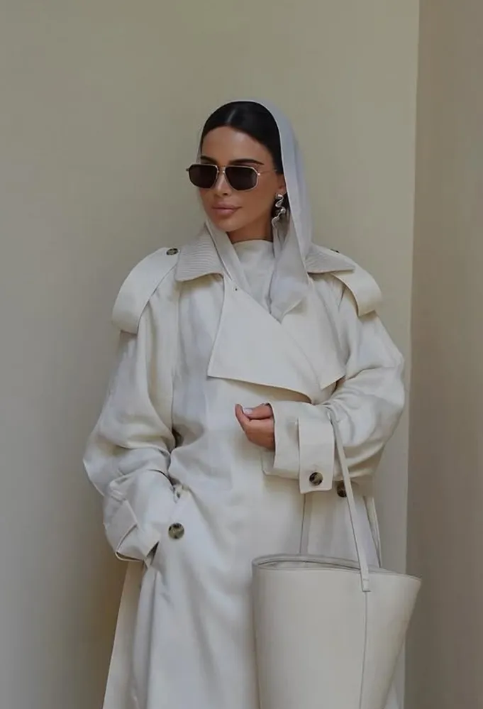 مدونة الموضة فاطمة حسام - الصورة من حسابها على إنستغرام