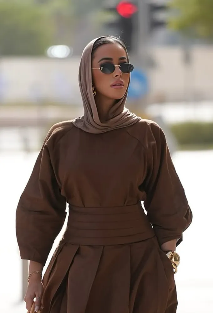 مدونة الموضة أماني فوزي - الصورة من حسابها على إنستغرام