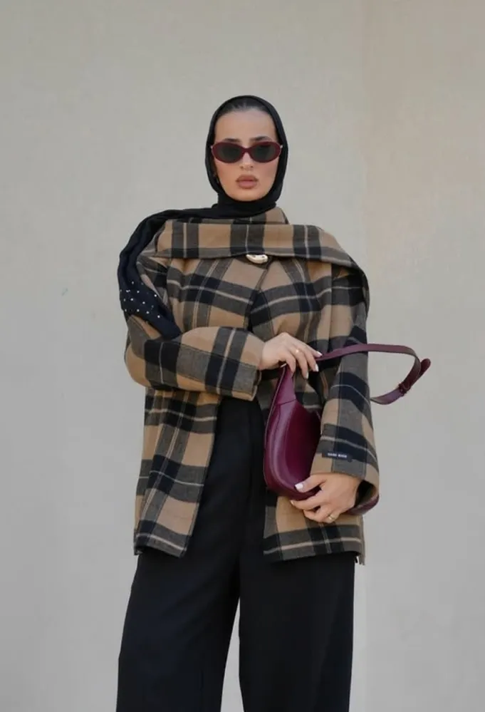 مدونة الموضة ميسون الشيخ - الصورة من حسابها على إنستغرام