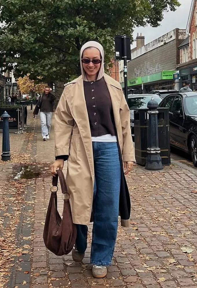 مدونة الموضة دينا الخادم - الصورة من حسابها على إنستغرام