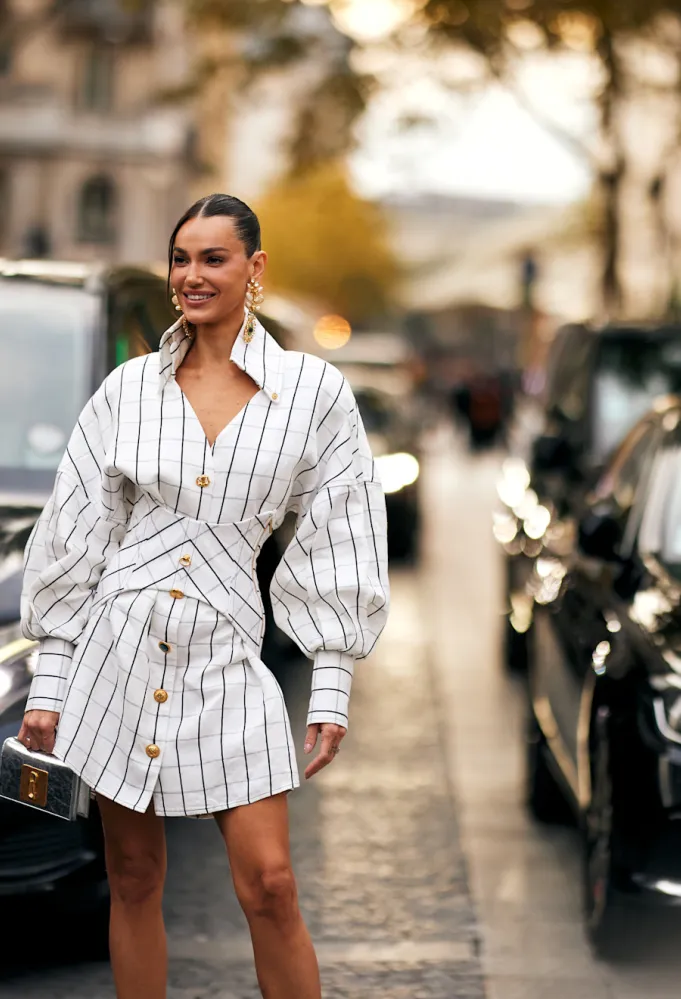 الجاكيت بأكتاف ضخمة -الصورة من Launchmetrics/Spotlight ©