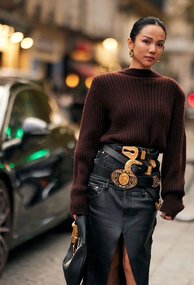 إطلالة ستريت ستايل بالبلوفر -الصورة من Launchmetrics/Spotlight ©