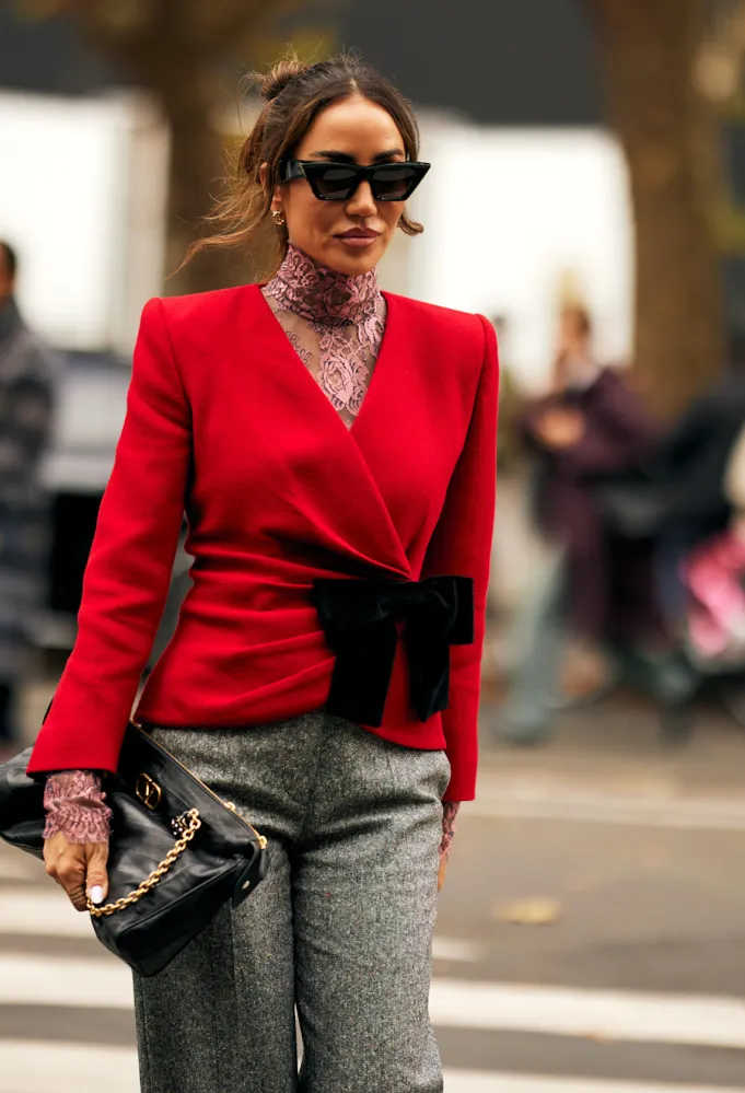 إطلالة ستريت ستايل -الصورة من Launchmetrics/Spotlight ©