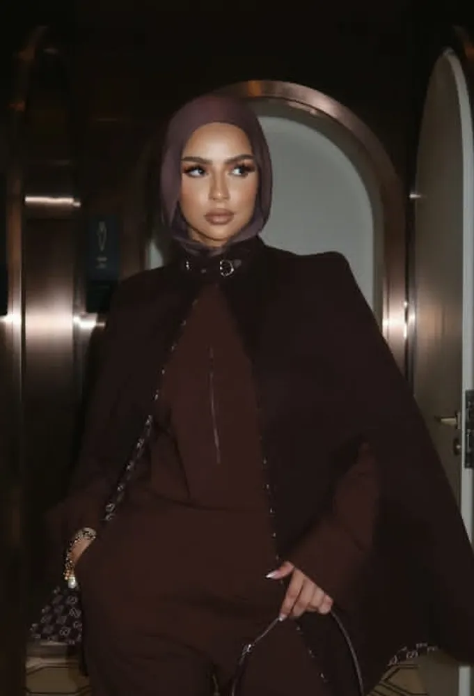 مدونة الموضة سهى طه - الصورة من حسابها على إنستغرام