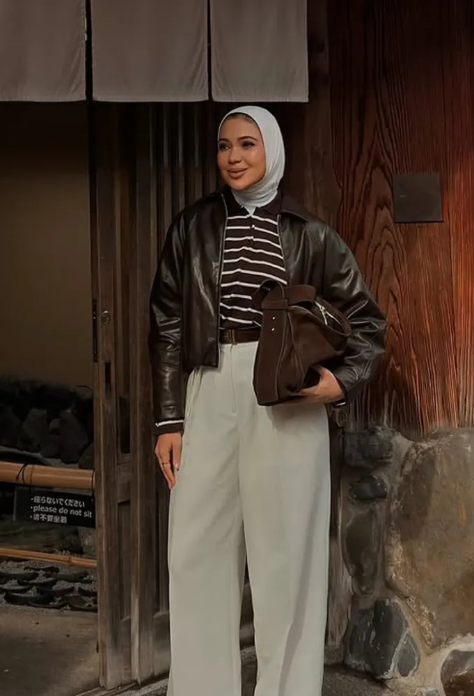 مدونة الموضة منة نبيل - الصورة من حسابها على إنستغرام