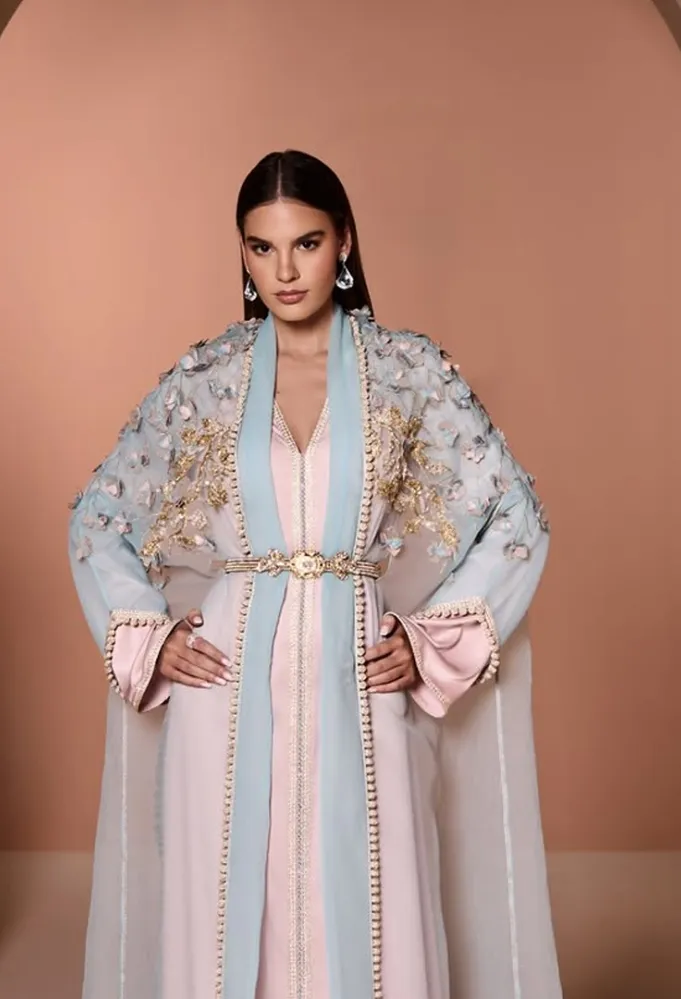 قفطان من  سلمى بنعمر - الصورة من حساب الماركة على إنستغرام