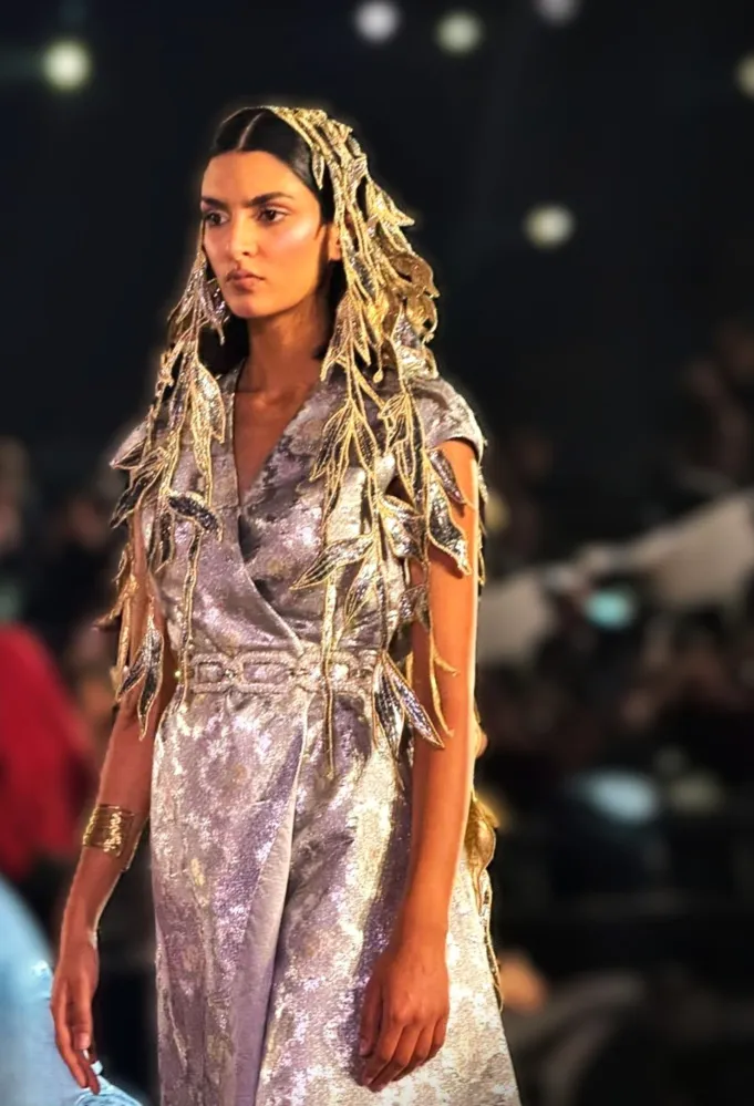 عرض سارة شرايبي  في أسبوع الموضة في مسقط، 