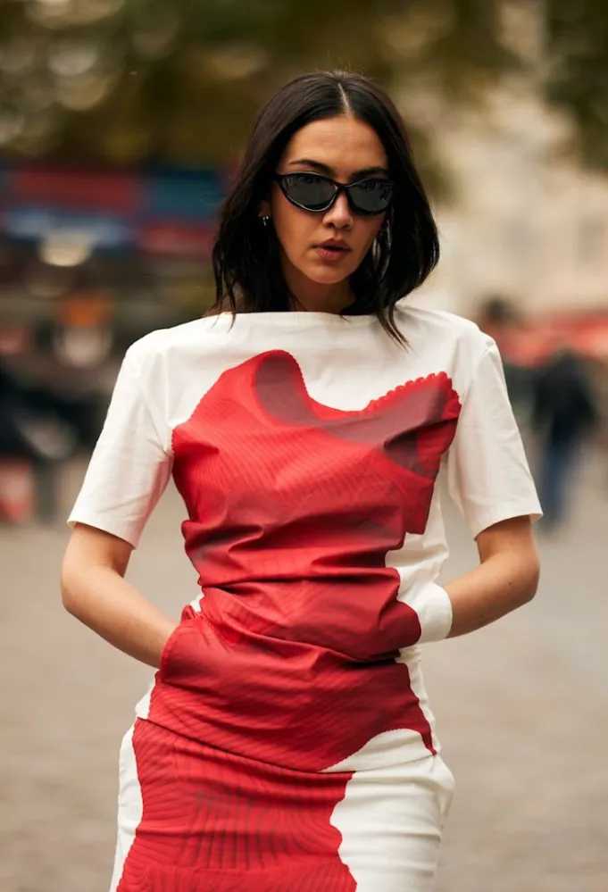 إطلالة ستريت ستايل -الصورة من Launchmetrics/Spotlight ©