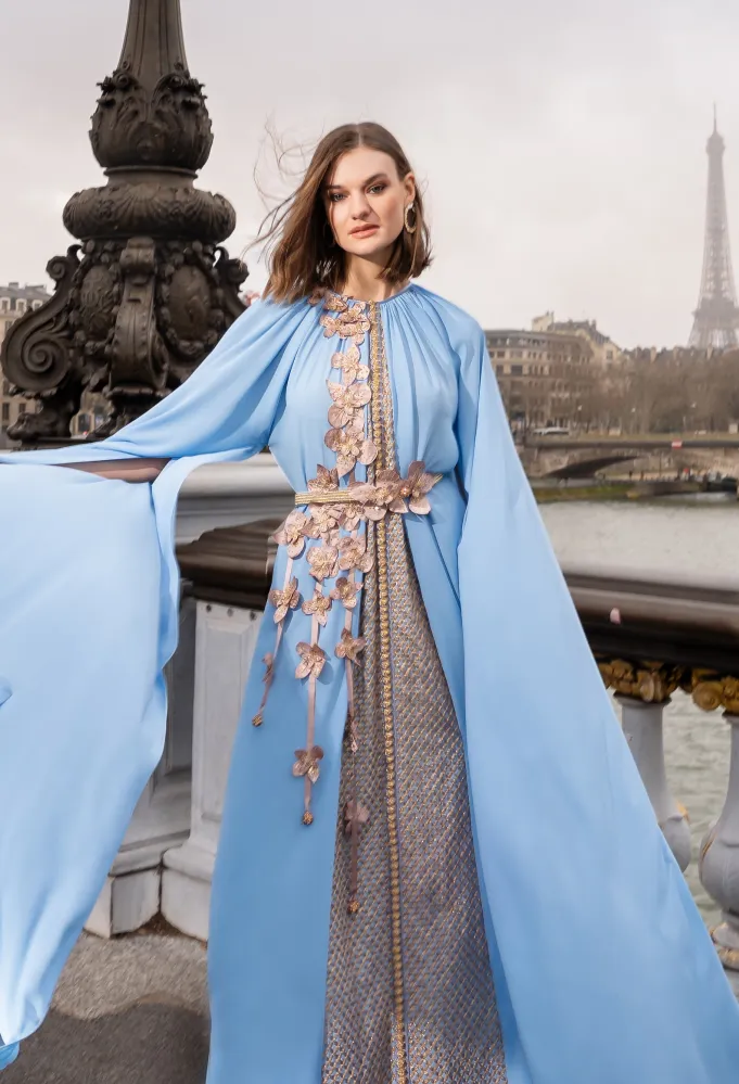 من مجموعة المصممة سلمى بنعمر الحاصة بعيد الفطر - الصورة من العلامة