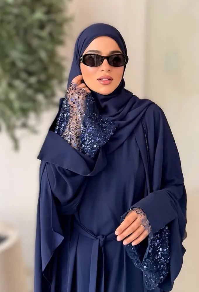 مدونة الموضة سحر فؤاد - الصورة من حسابها على إنستغرام