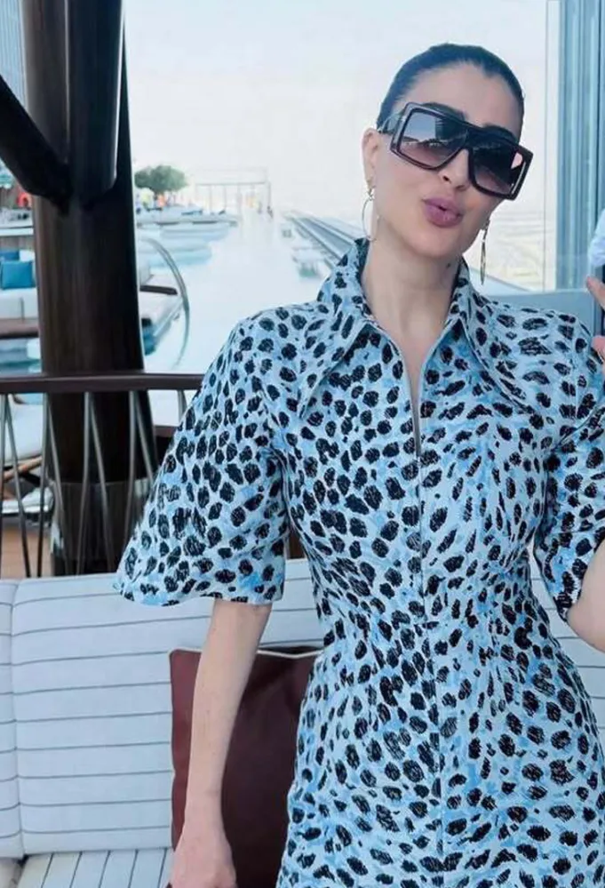 غادة عبد الرازق - الصورة من حسابها على انستغرام