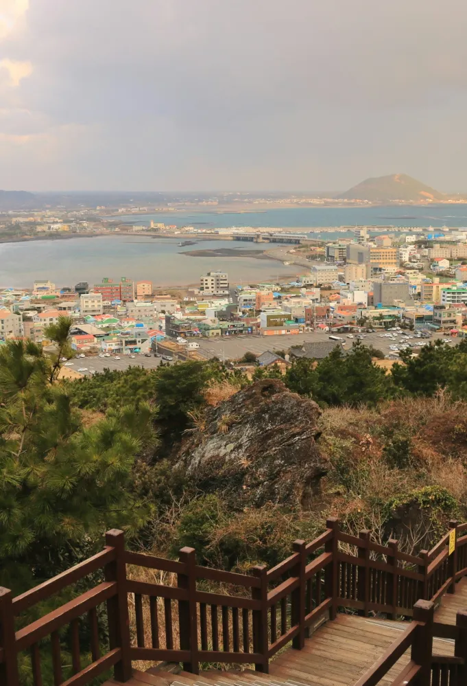 إطلالة على جزيرة جيجو 