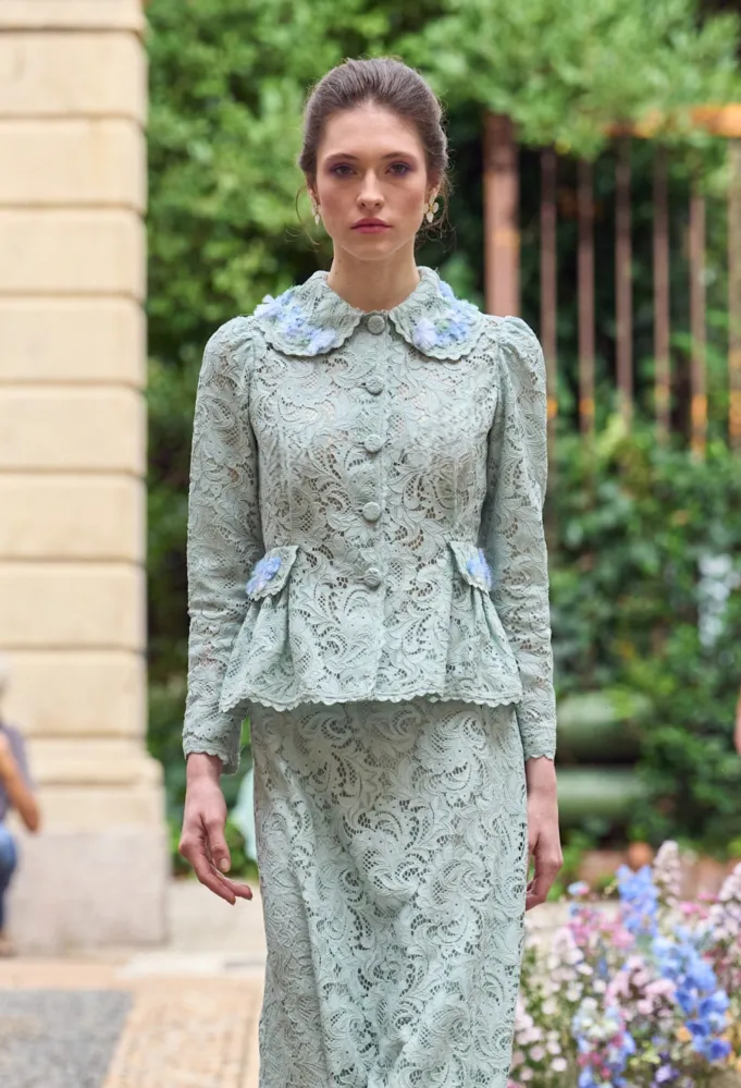 إطلالة من لويزا بيكاريا Luisa Beccaria -الصورة من Launchmetrics/Spotlight ©