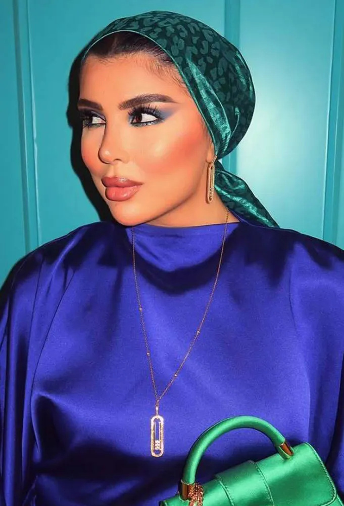 مدونة الموضة هيا عفيف -الصورة من حسابها على إنستغرام