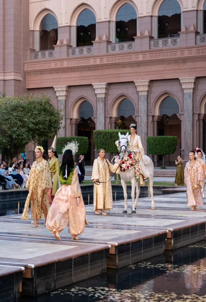 العرض الختامي التراثي -الصورة من المصمم جو شليطا 