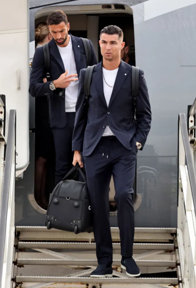 نجم كرة القدم كريستيانو رونالدو Christiano Ronaldo- (مصدر الصورة Christof Koepsel - UEFA/UEFA via Getty Images)