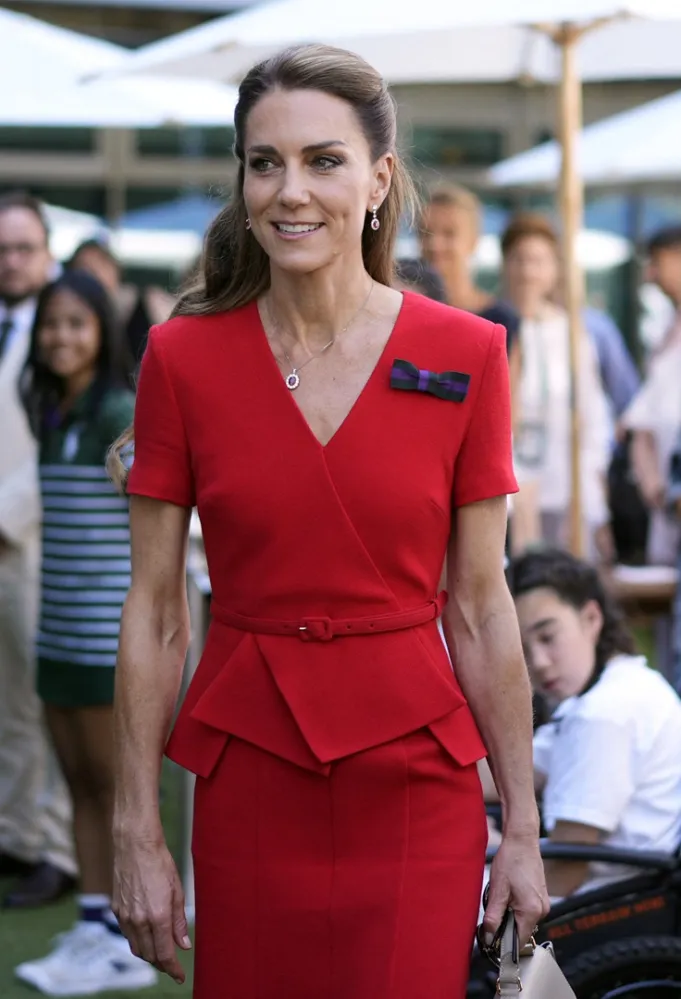الأميرة كيت ميدلتون Kate Middleton (مصدر الصورة: Andrew Matthews / POOL / AFP)