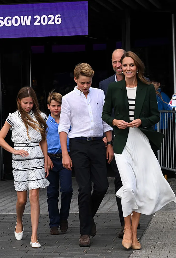 أمير وأميرة ويلز ويليام وكيت ميدلتون Prince William & Kate Middleton- (مصدر الصورة  Euan Cherry/Getty Images)