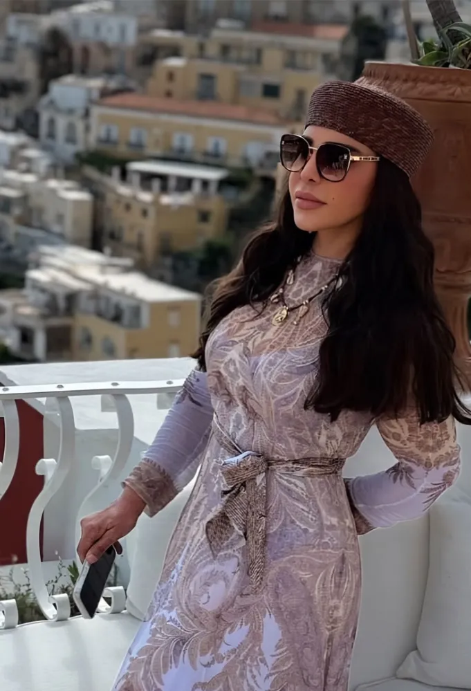 أحلام - الصورة من حسابها على انستغرام