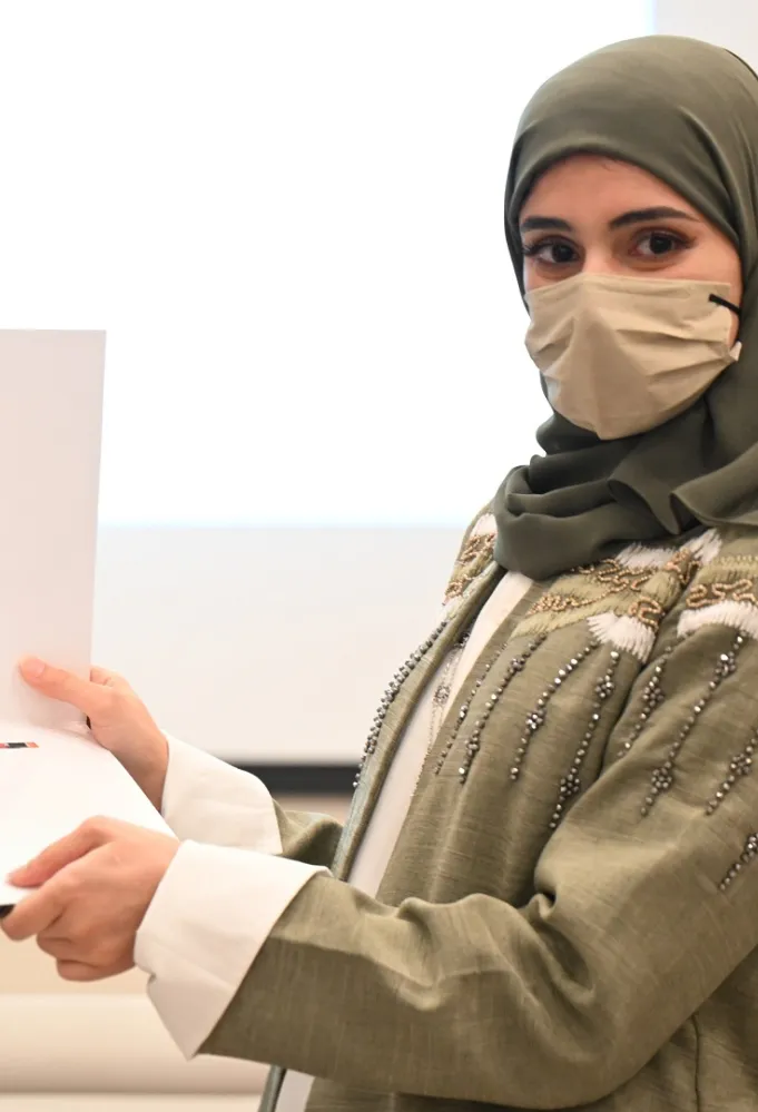 المصممة السعودية حنان العامودي