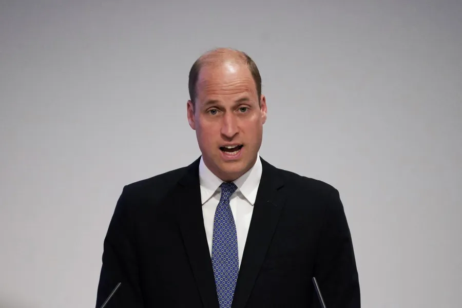 الأمير ويليام في الجمعية الملكية في لندن (Prince William at the Royal Society in London). مصدر الصورة: Yui Mok / POOL / AFP