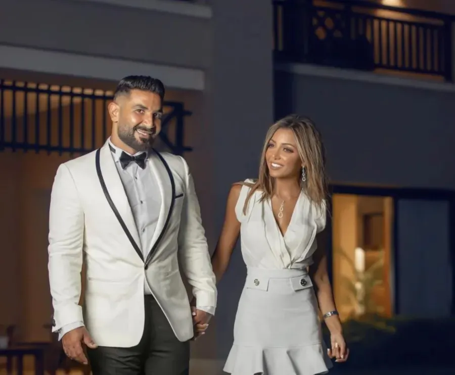 علياء بسيوني وأحمد سعد- الصورة من حساب أحمد سعد على إنستغرام