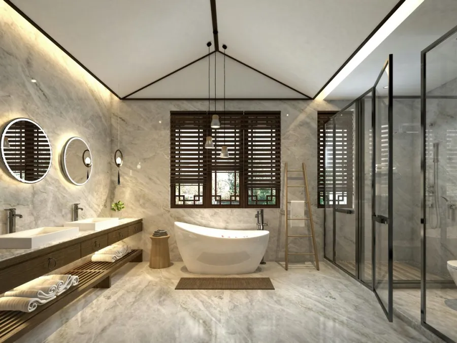 تصميم حمام عصري