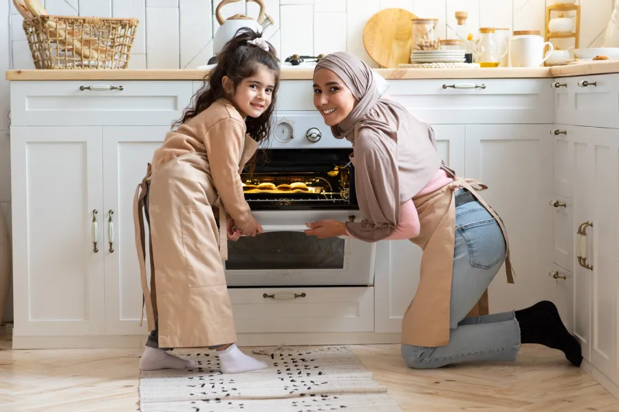 صورة لأم مع ابنتها