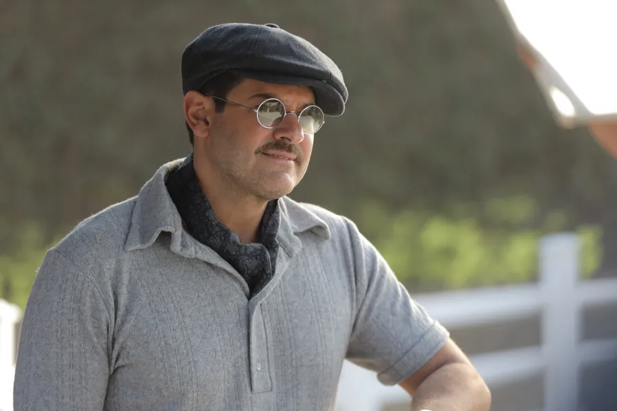 عمرو يوسف من كواليس فيلم درويش - الصورة من المركز الإعلامي للشركة المنتجة